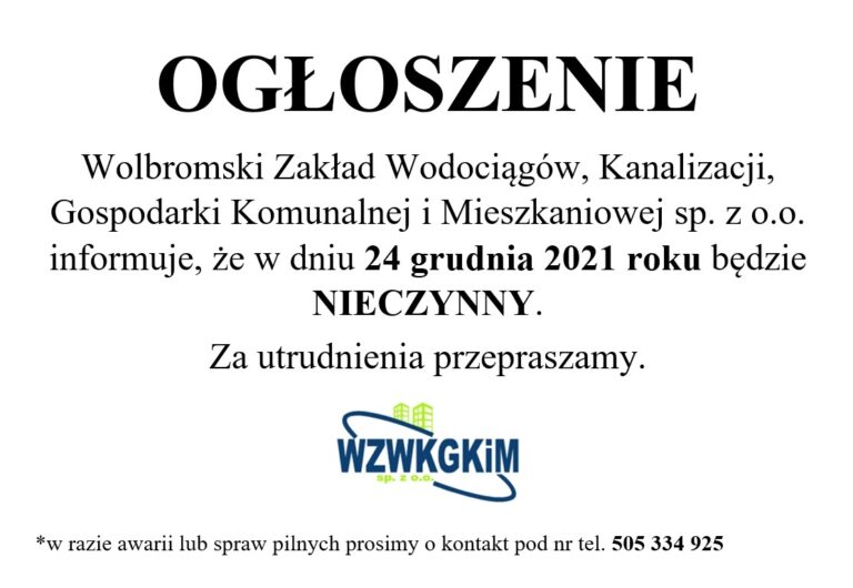 Ogłoszenie!!!