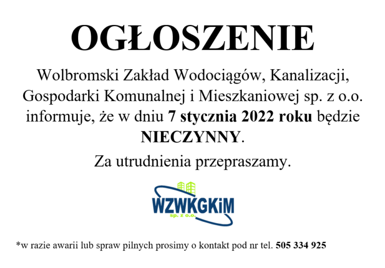 Ogłoszenie!!!