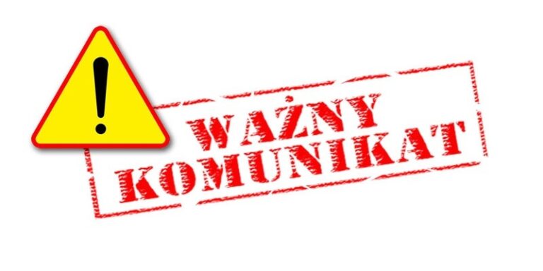 KOMUNIKAT!!!